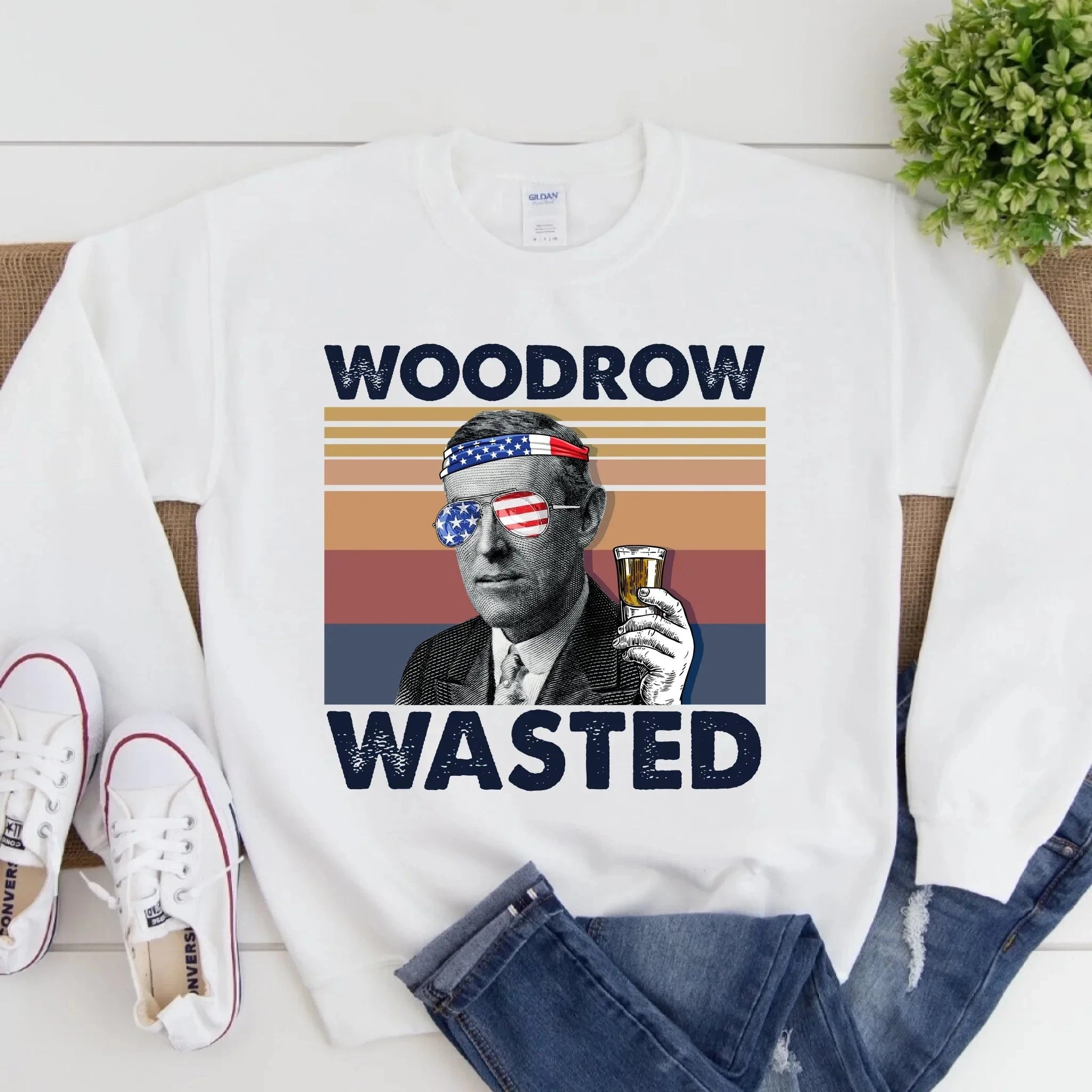 4th Of July Choose Your President Boozy Retro Top - Adorb Custom Tees