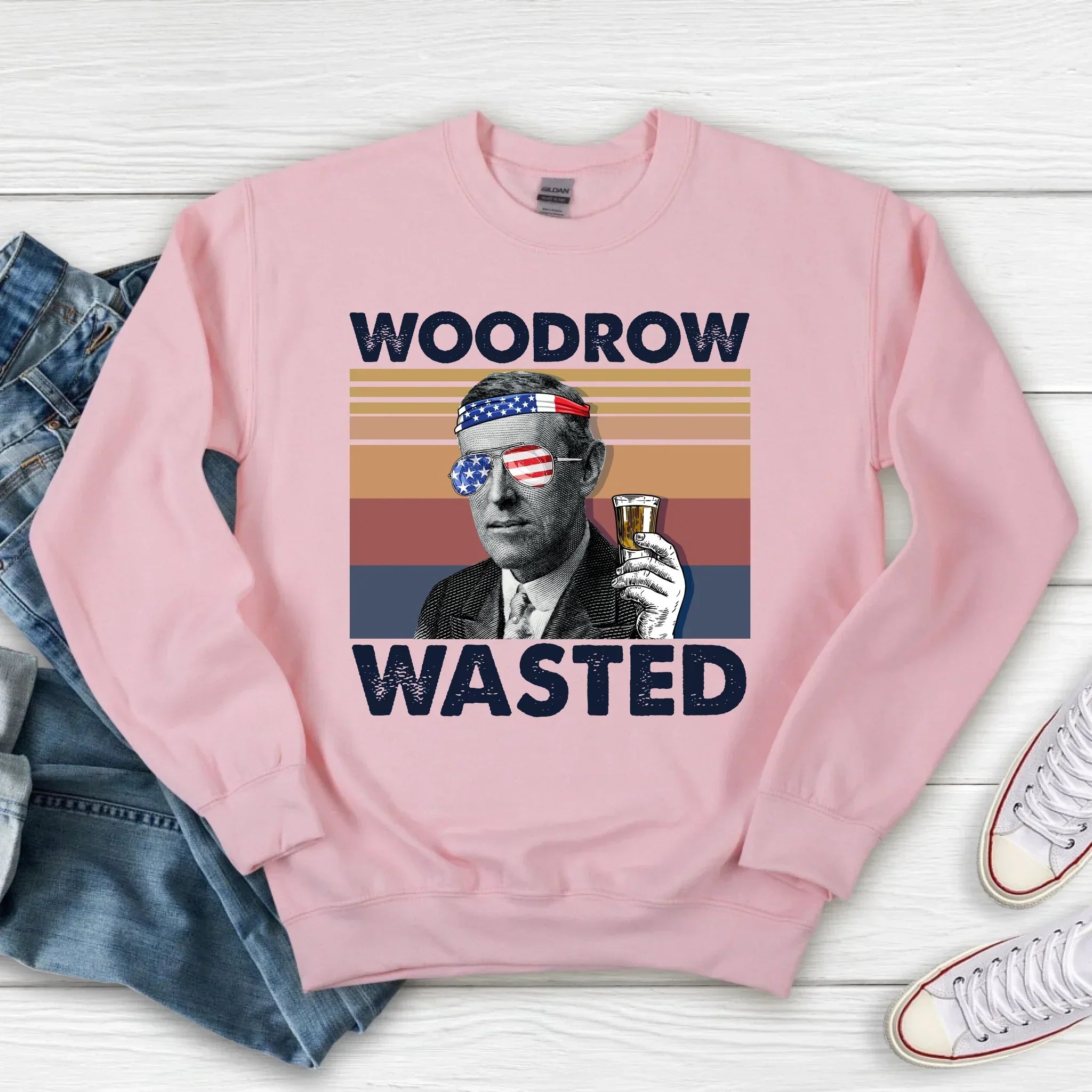 A look at the soft, durable fabric of the Adorb Custom Tees Boozy Retro Top, designed for all-day comfort and wear.