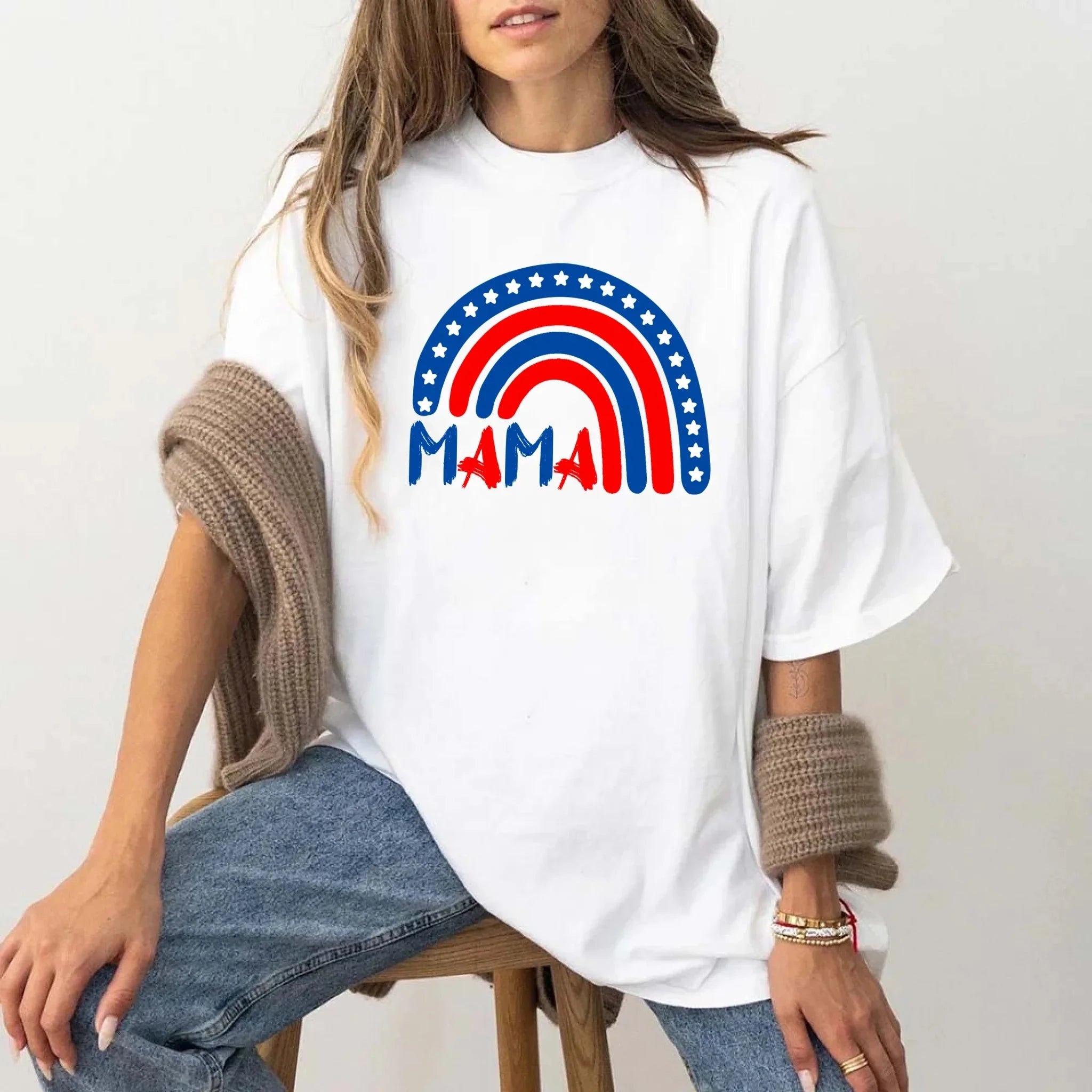 Patriotic Mama & Mini Matching T-shirt Adorb.co
