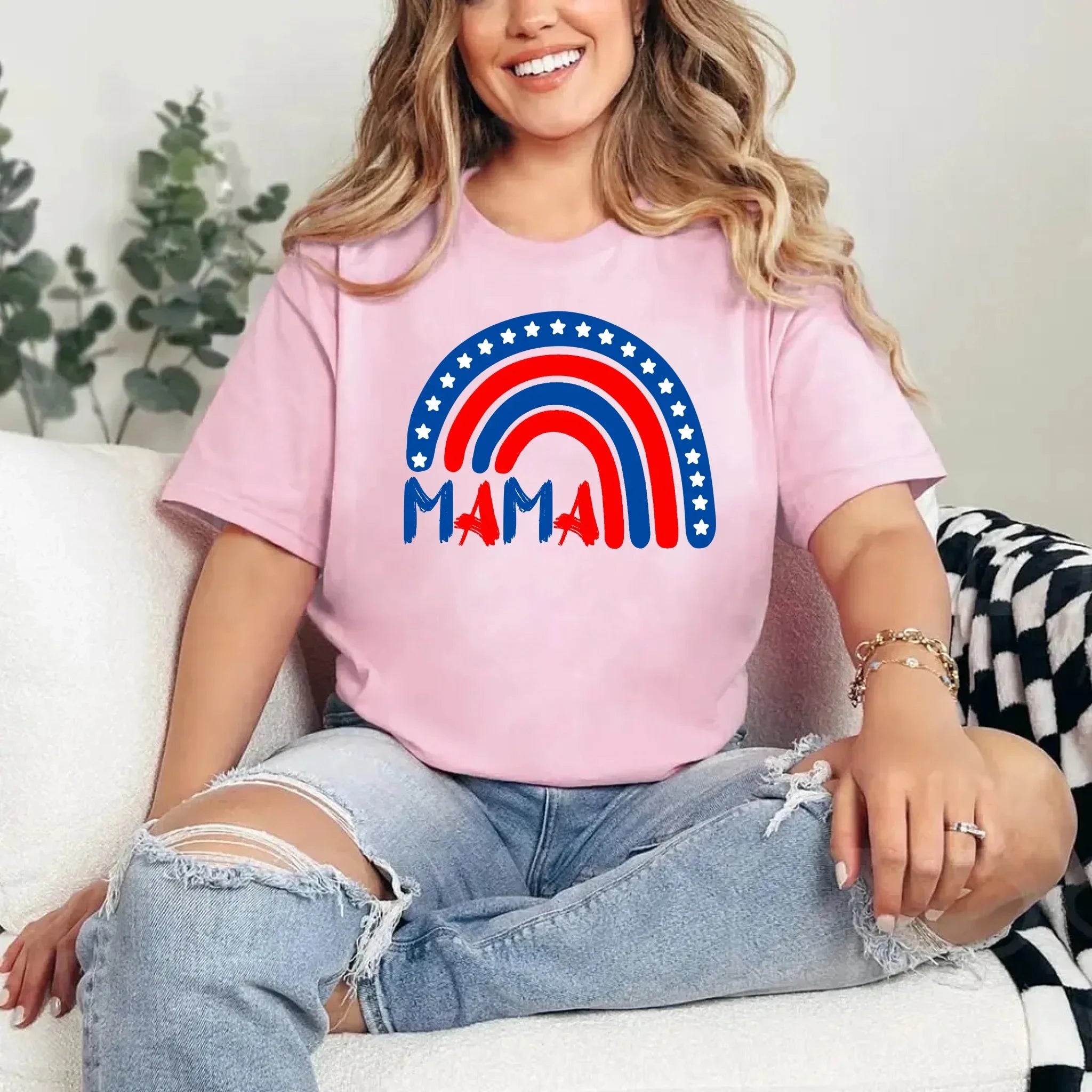 Patriotic Mama & Mini Matching T-shirt Adorb.co