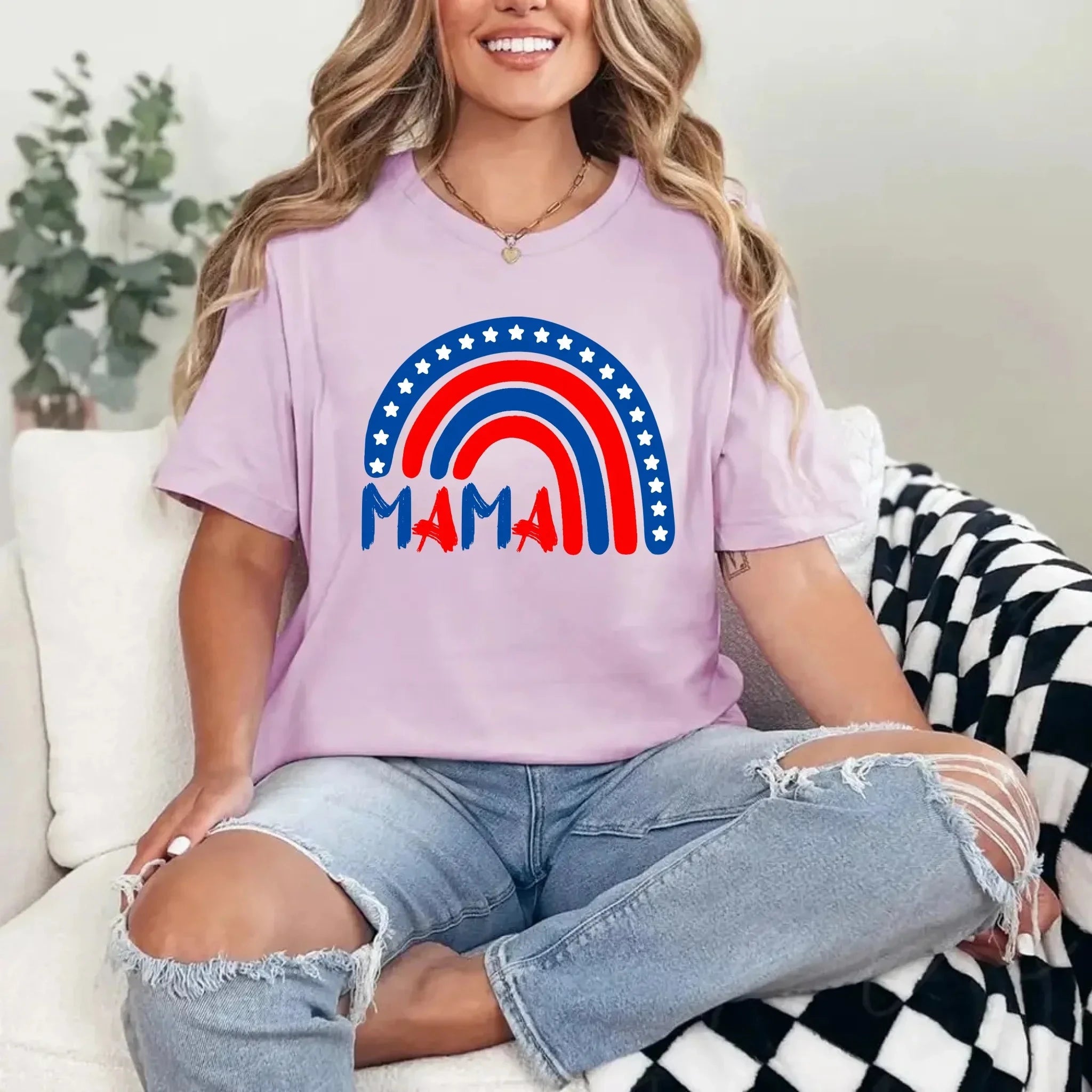 Patriotic Mama & Mini Matching T-shirt Adorb.co