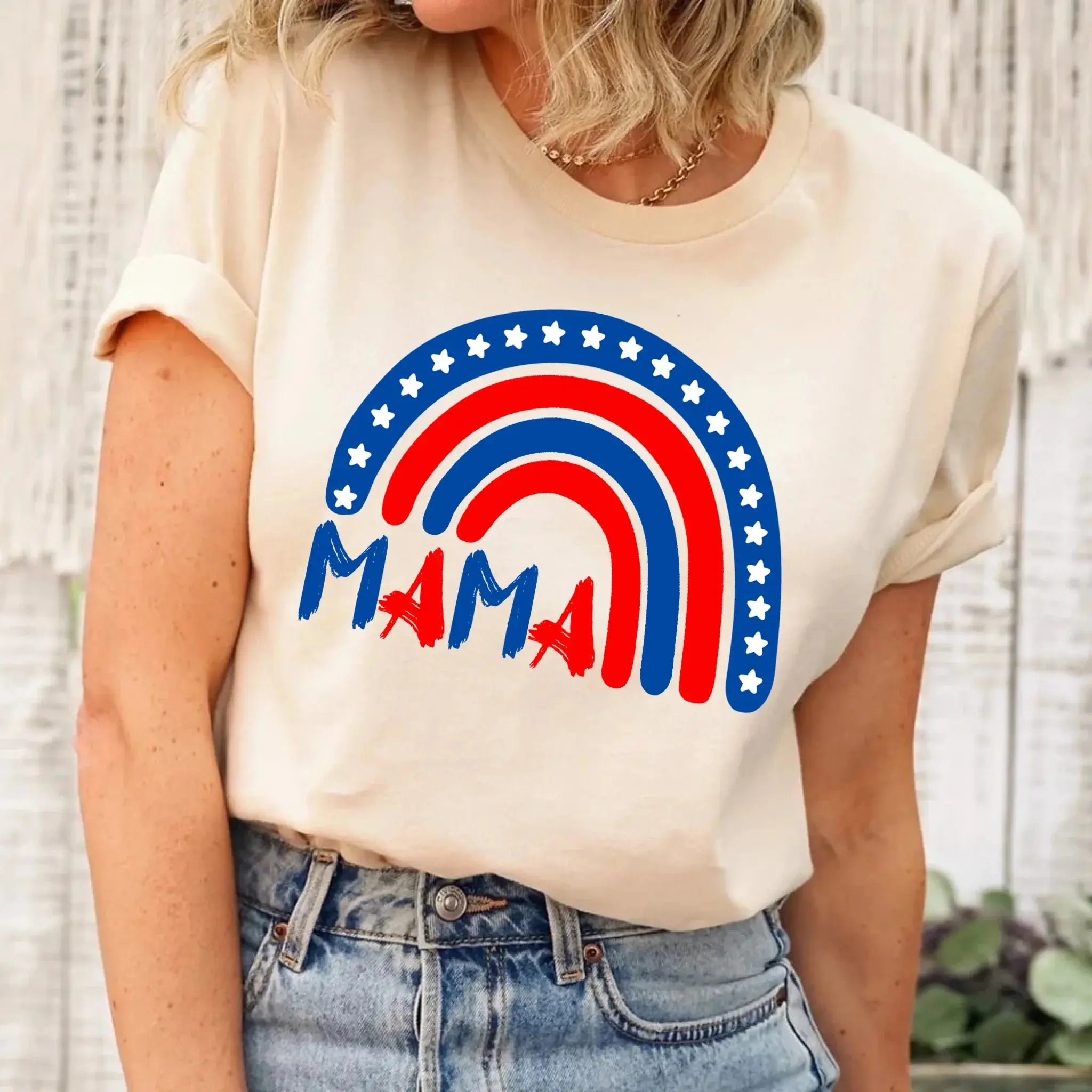 Patriotic Mama & Mini Matching T-shirt Adorb.co