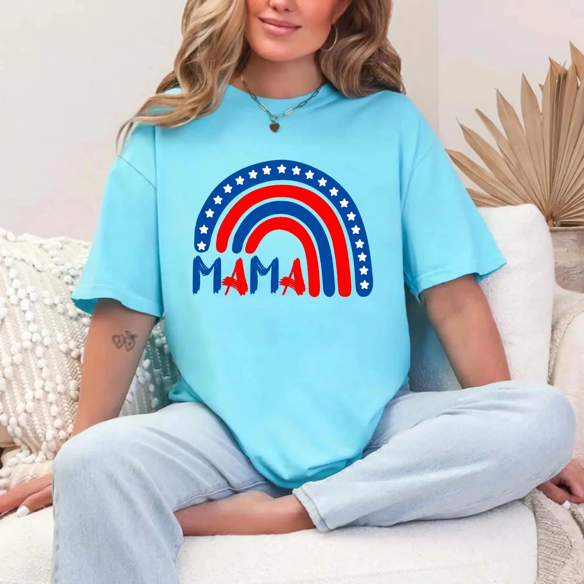 Patriotic Mama & Mini Matching T-shirt Adorb.co