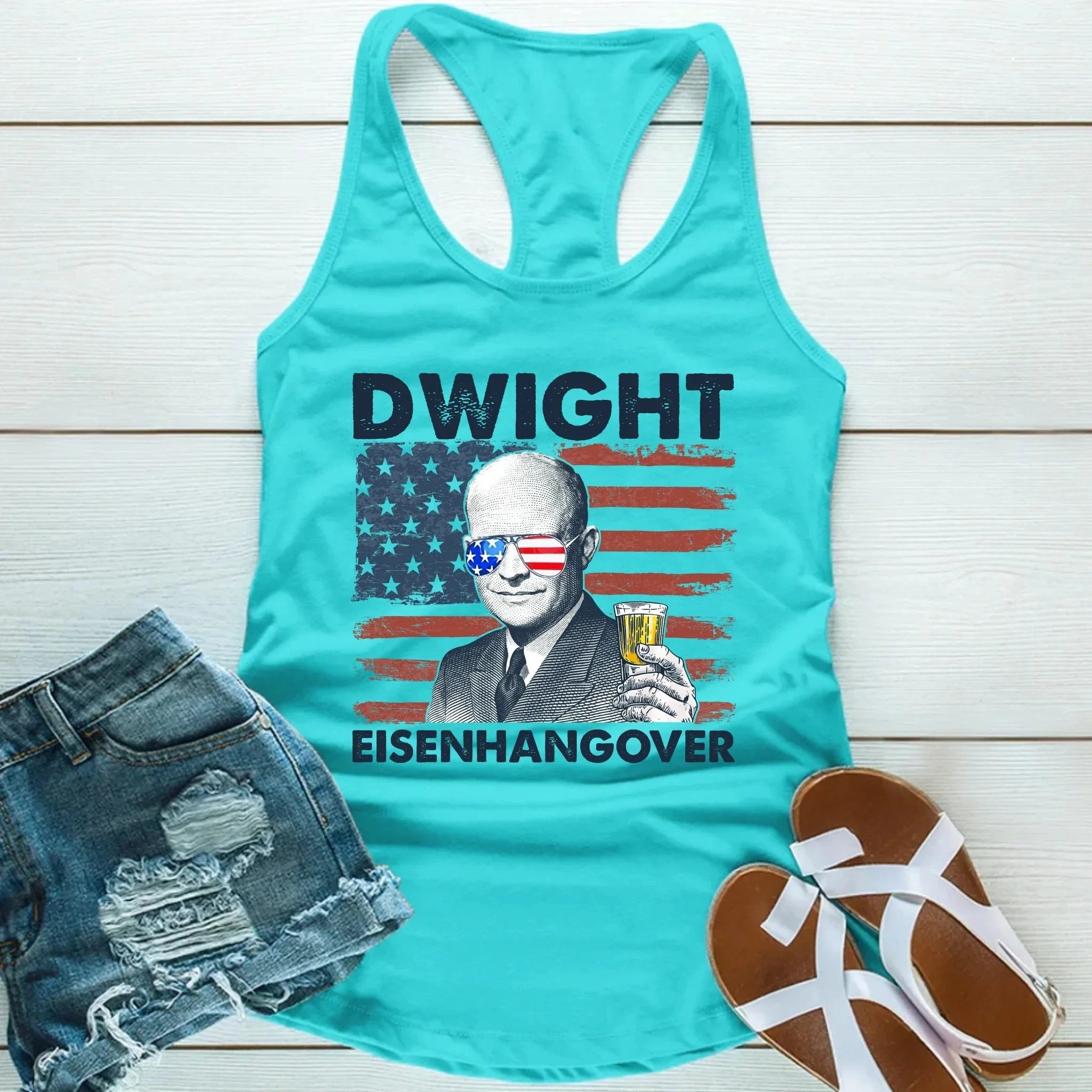Eisenhangover Unisex Tank Top – Funny 4th of July Drinking Shirt Adorb.co