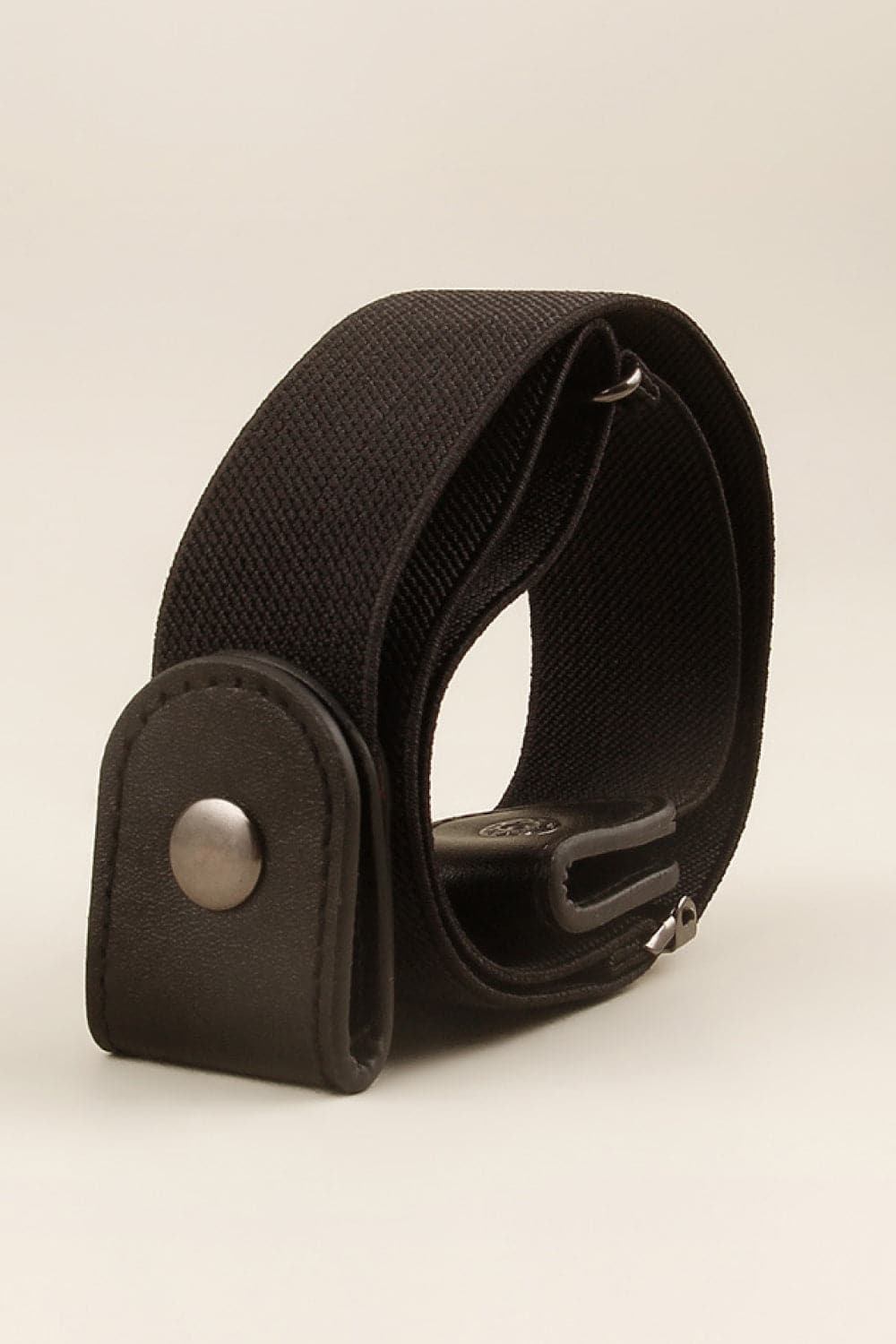 PU Elastic Snap Closure Belt.