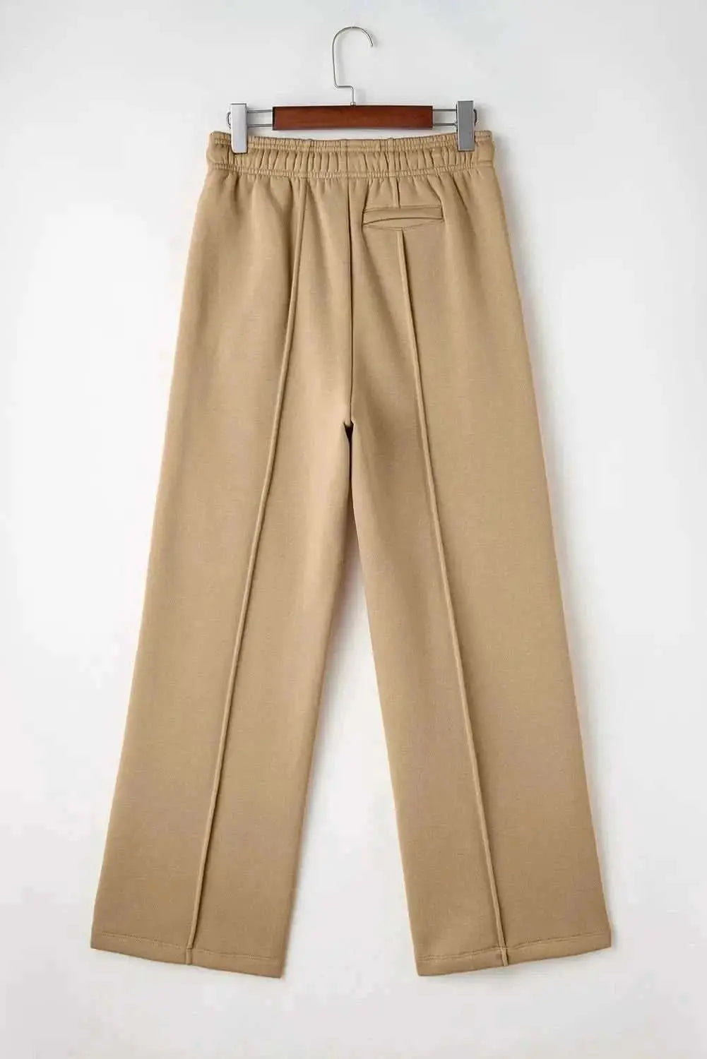 Wide leg drawstring trousers with pockets - Love Salve 
