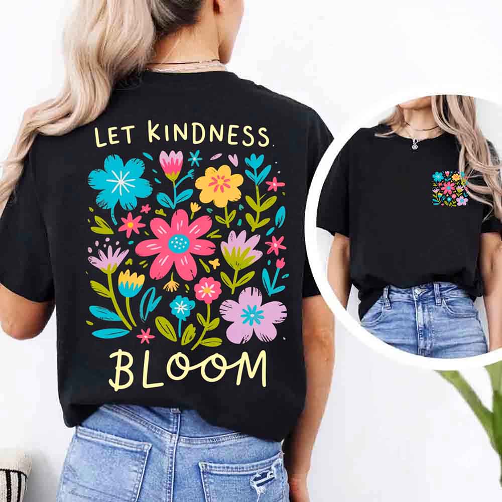 Kindness Matters Comfort Colors T-Shirt, Be Kind Positive Quote Tee Adorb Custom Tees