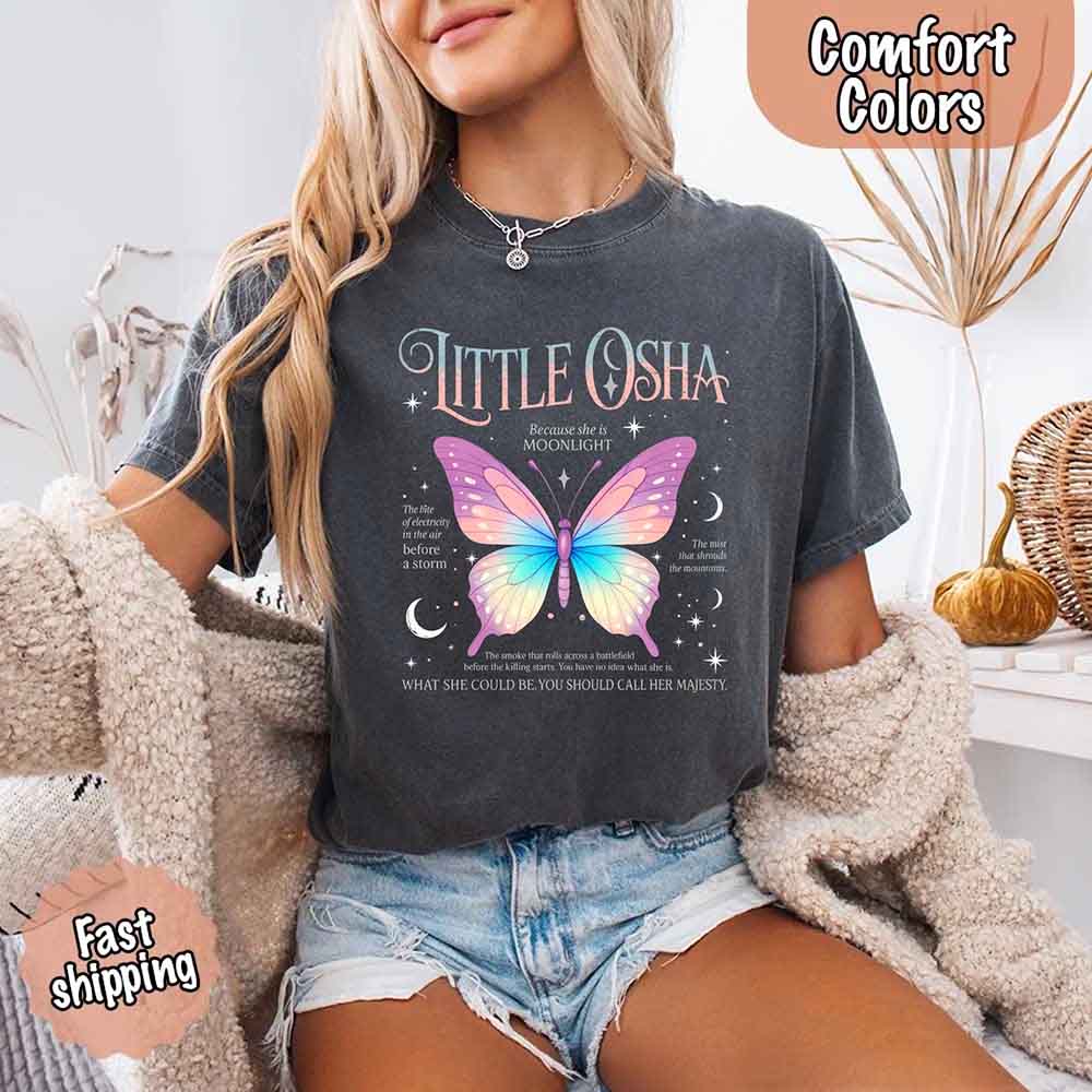 Butterfly Dreamscape Comfort Colors T-Shirt – Soft Aesthetic Tee for Women Adorb Custom Tees