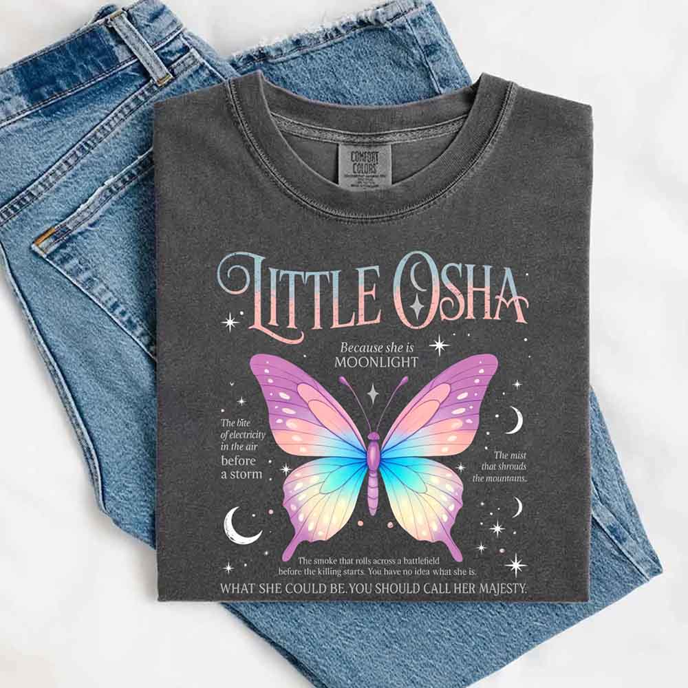 Butterfly Dreamscape Comfort Colors T-Shirt – Soft Aesthetic Tee for Women Adorb Custom Tees