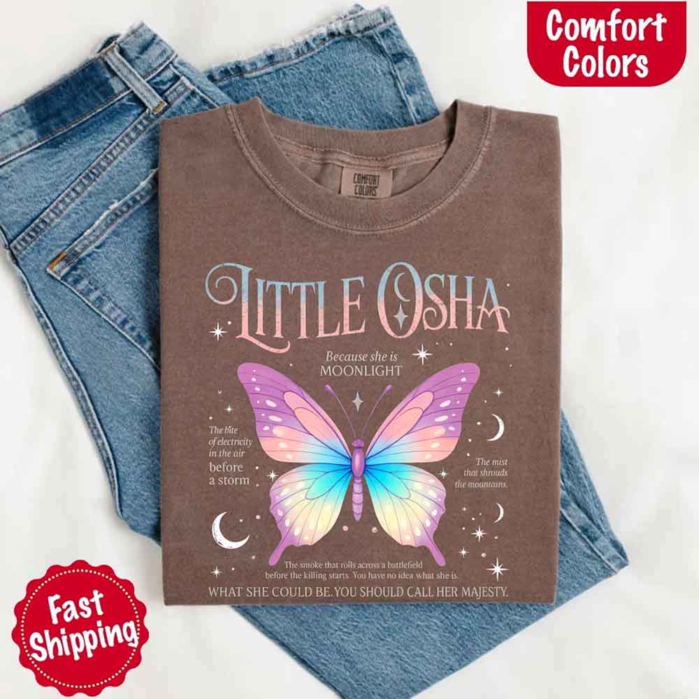 Butterfly Dreamscape Comfort Colors T-Shirt – Soft Aesthetic Tee for Women Adorb Custom Tees