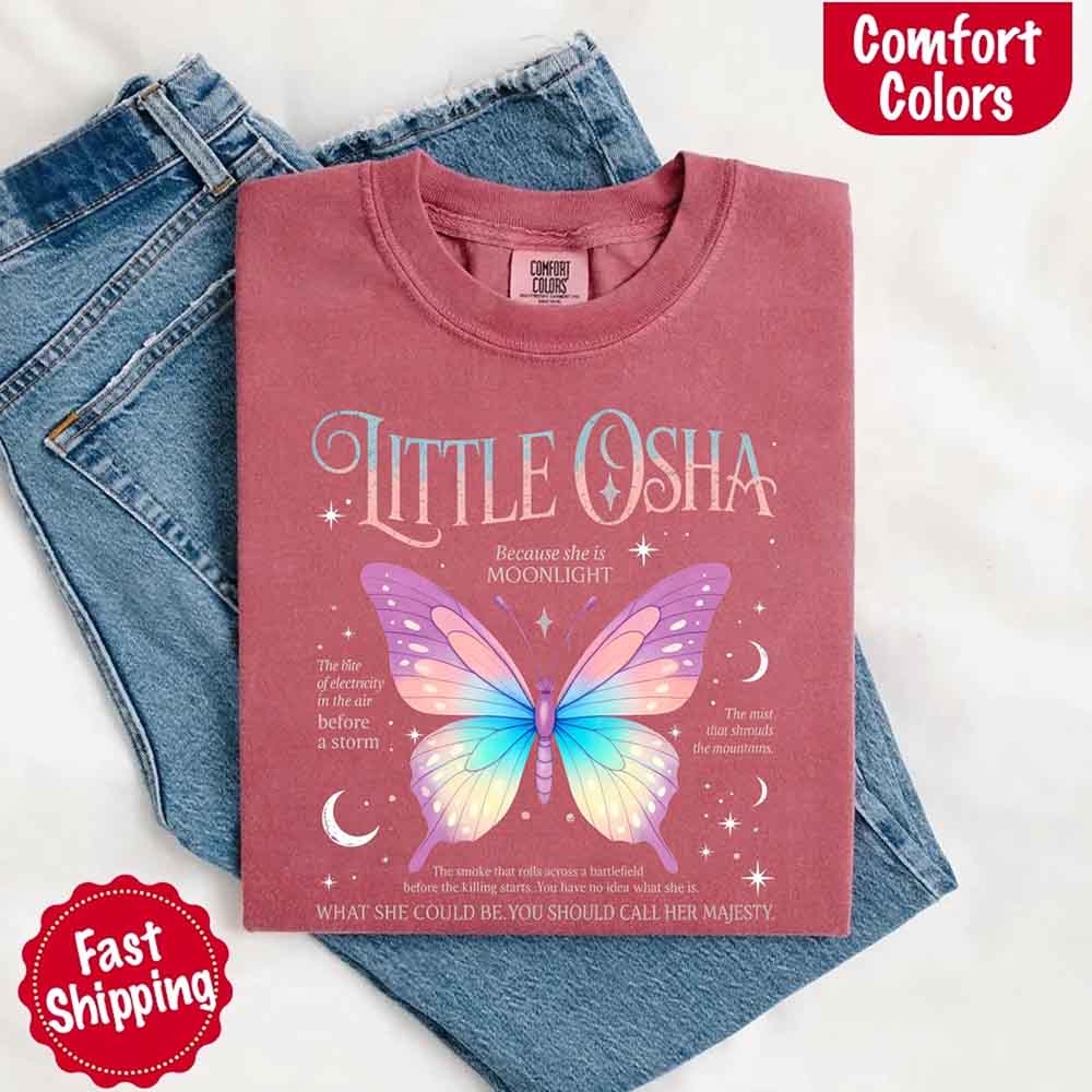 Butterfly Dreamscape Comfort Colors T-Shirt – Soft Aesthetic Tee for Women Adorb Custom Tees