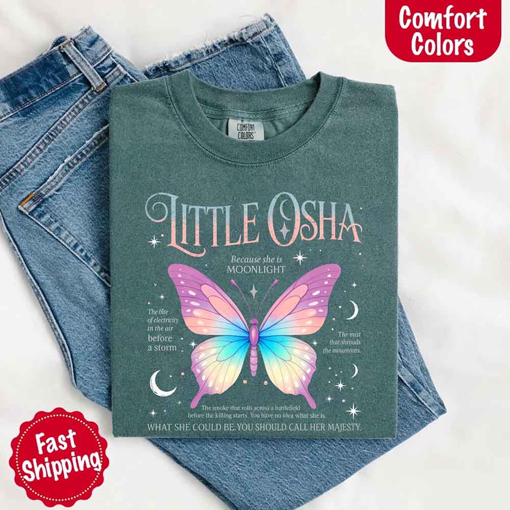 Butterfly Dreamscape Comfort Colors T-Shirt – Soft Aesthetic Tee for Women Adorb Custom Tees