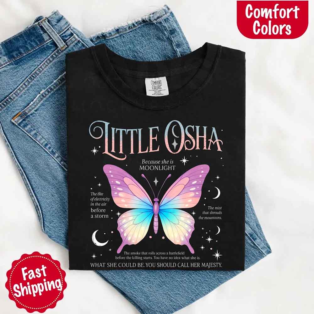 Butterfly Dreamscape Comfort Colors T-Shirt – Soft Aesthetic Tee for Women Adorb Custom Tees