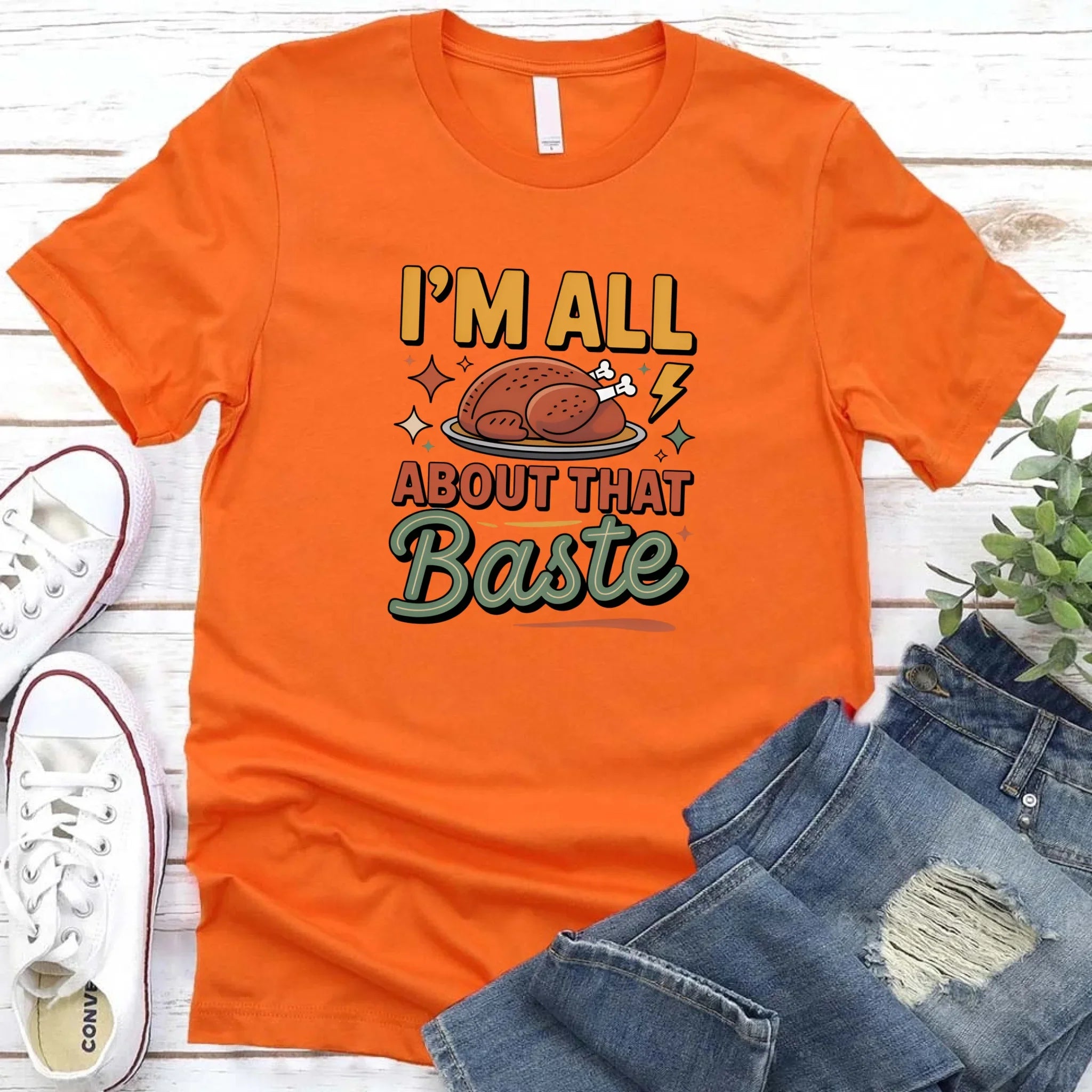 Funny Thanksgiving Couples Shirts – Baste & Gravy Matching Tees Adorb Custom Tees