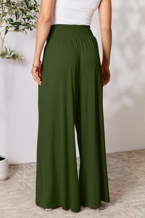 Double Take: Smocked Wide Leg Pants