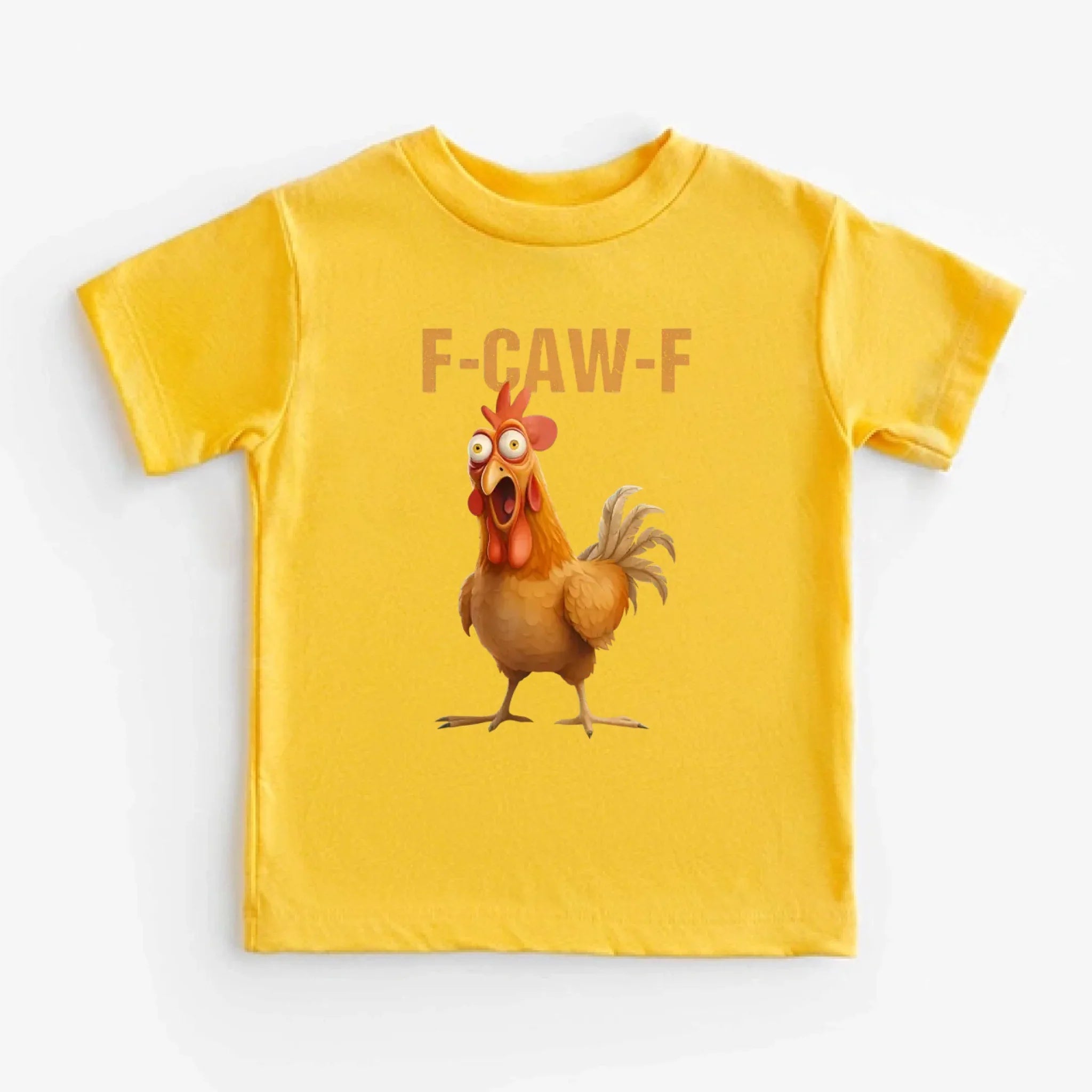 Funny F-Caw-F Rooster Kids T-Shirt Adorb Custom Tees