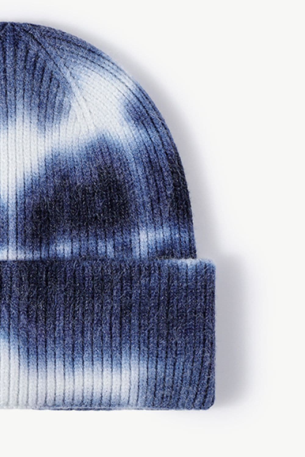 Tie-Dye Cuffed Knit Beanie.