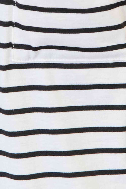 Double Take: Striped Long Cardigan