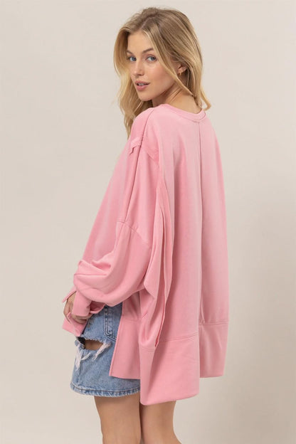 HYFVE high-low slit sweatshirt