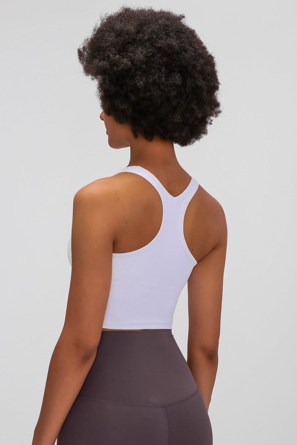 Racerback Sports Bra.