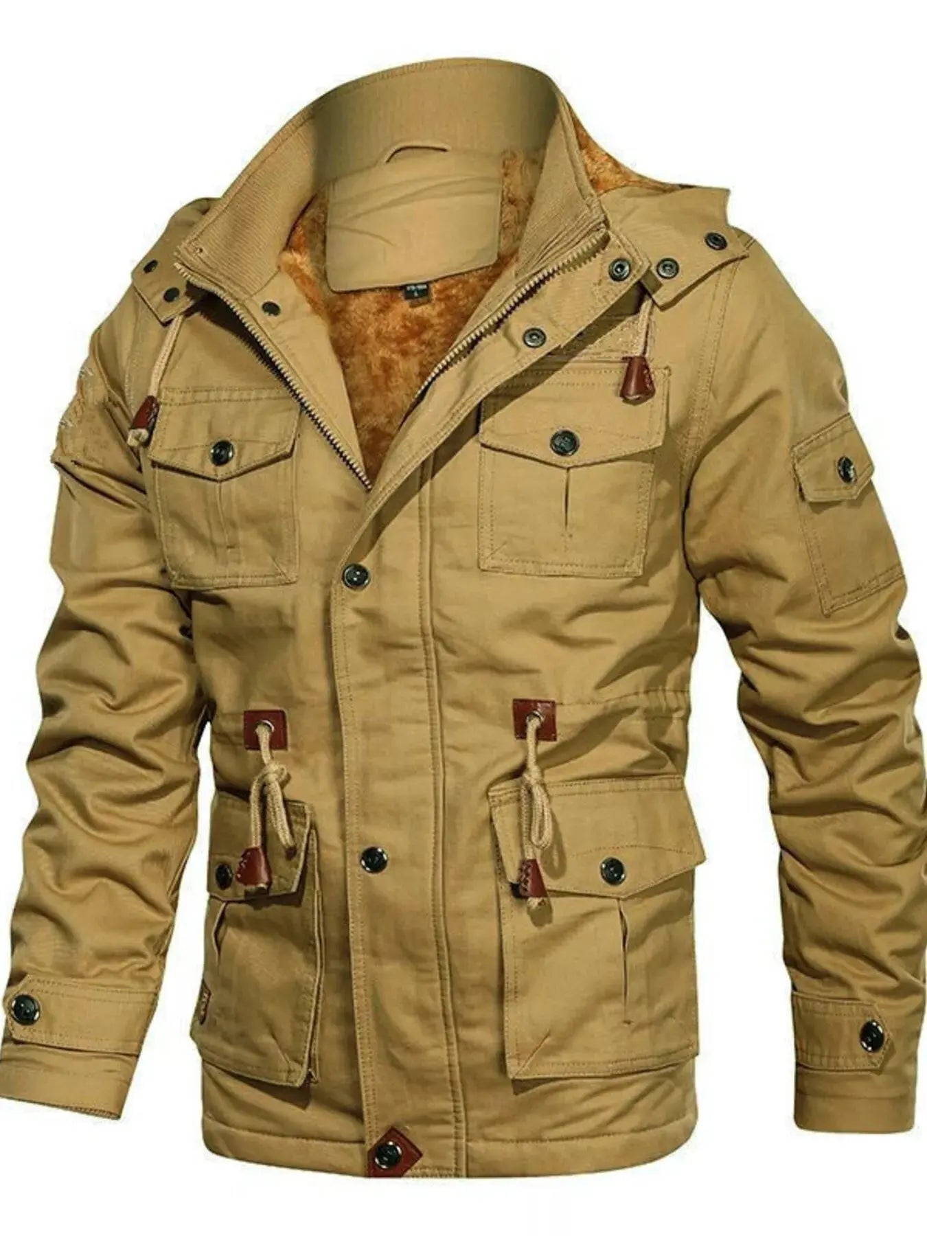 Men's Plus Size Zip Up Lightweight Bomber Jacket Simply Love