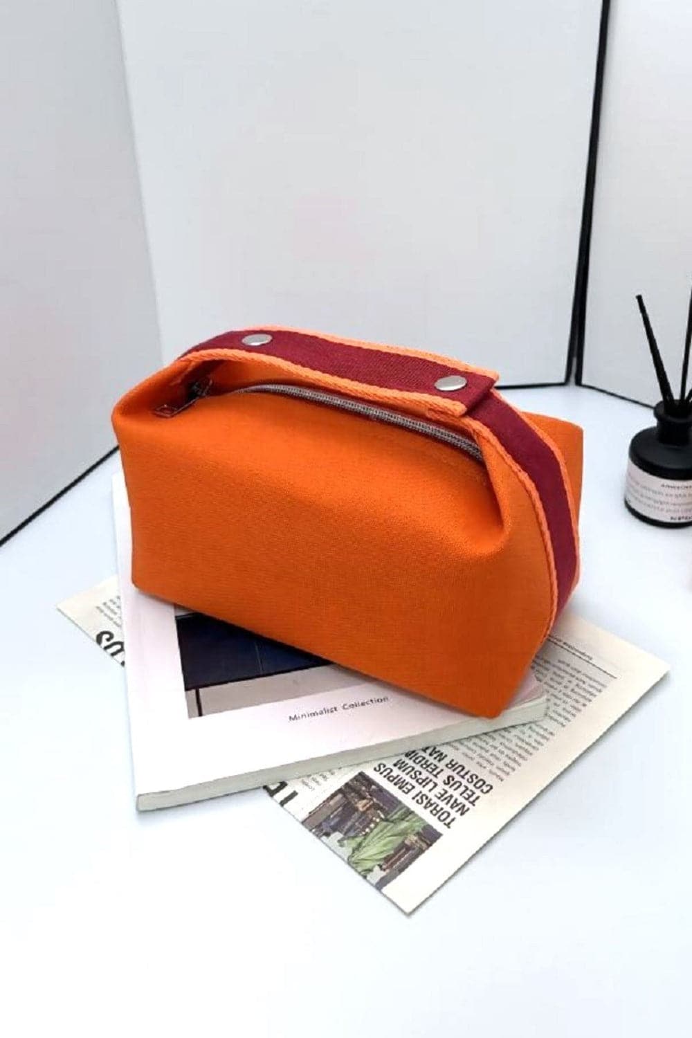 Zenana Waterproof Canvas Travel Cosmetic Bag.