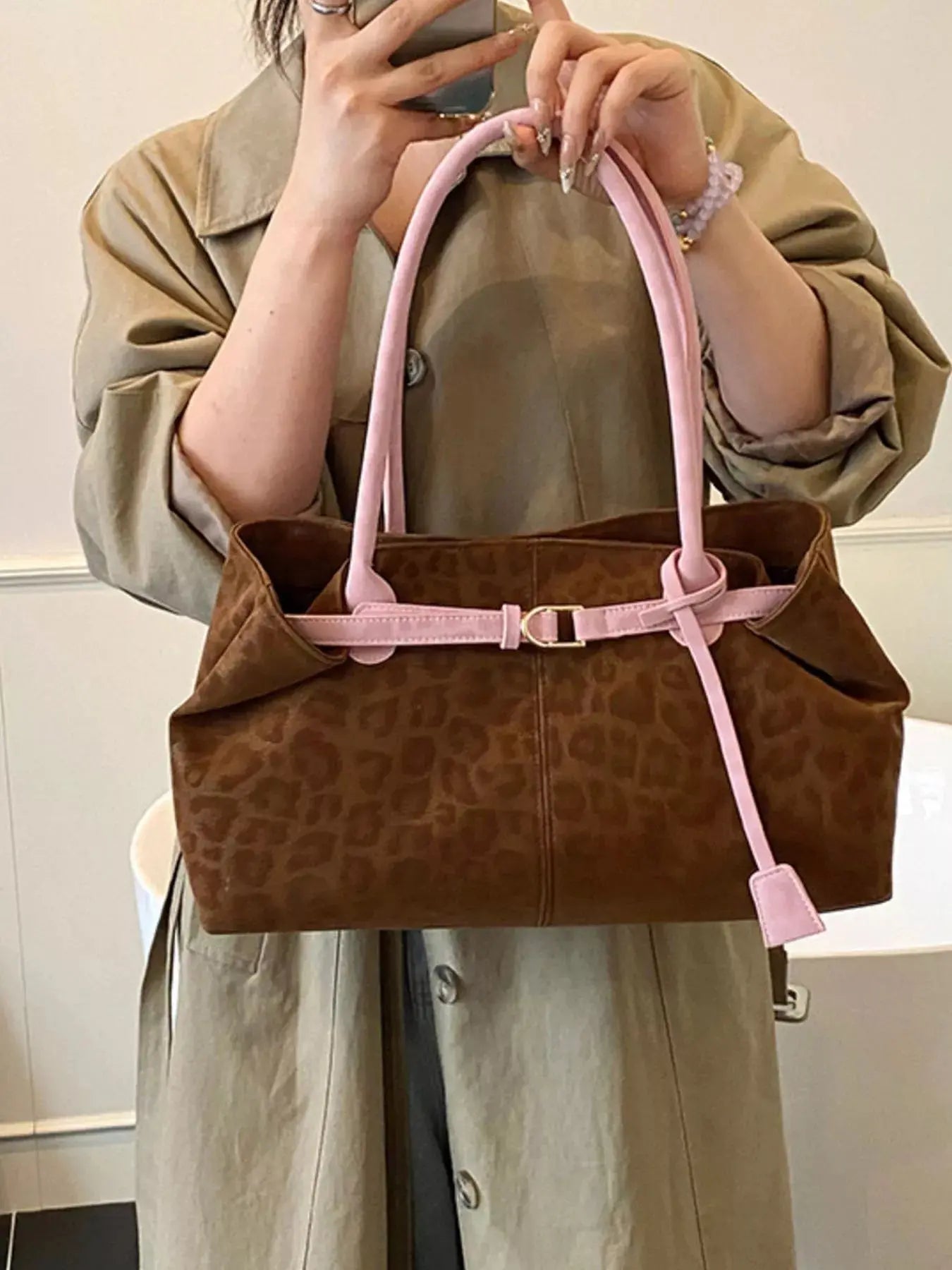 Leopard Print Handbag Simply Love