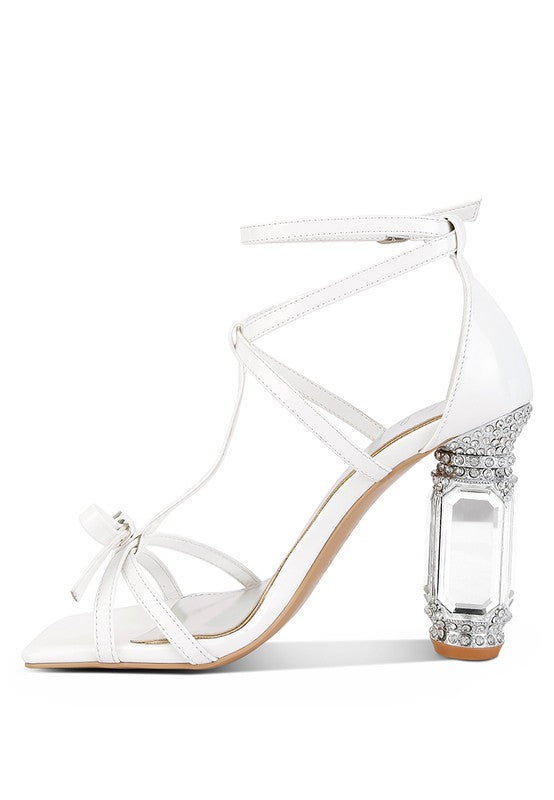 Affluence Fantasy Heels – Step Into Luxury in Fuchsia, Silver, or White