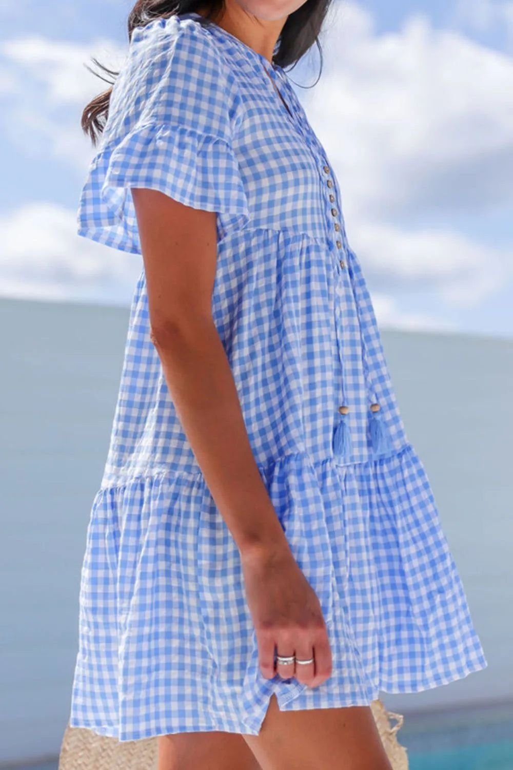 Simply Love: Gingham Mini Dress