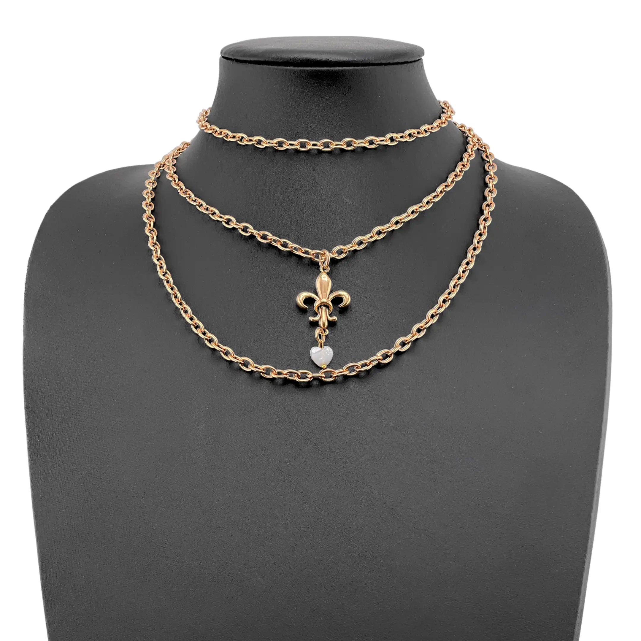 Love Fleur-de-Lis Essential Necklace Katia Designs