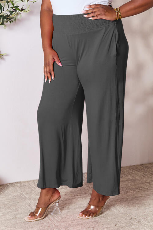 Double Take: Smocked Wide Leg Pants
