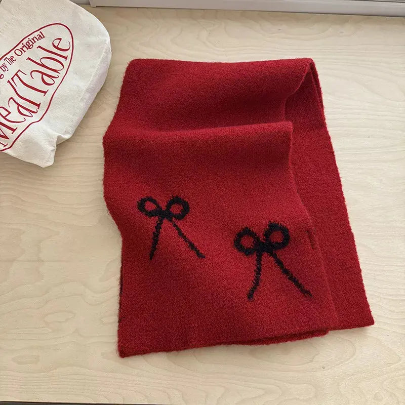 Bow Winter Scarf Simply Love