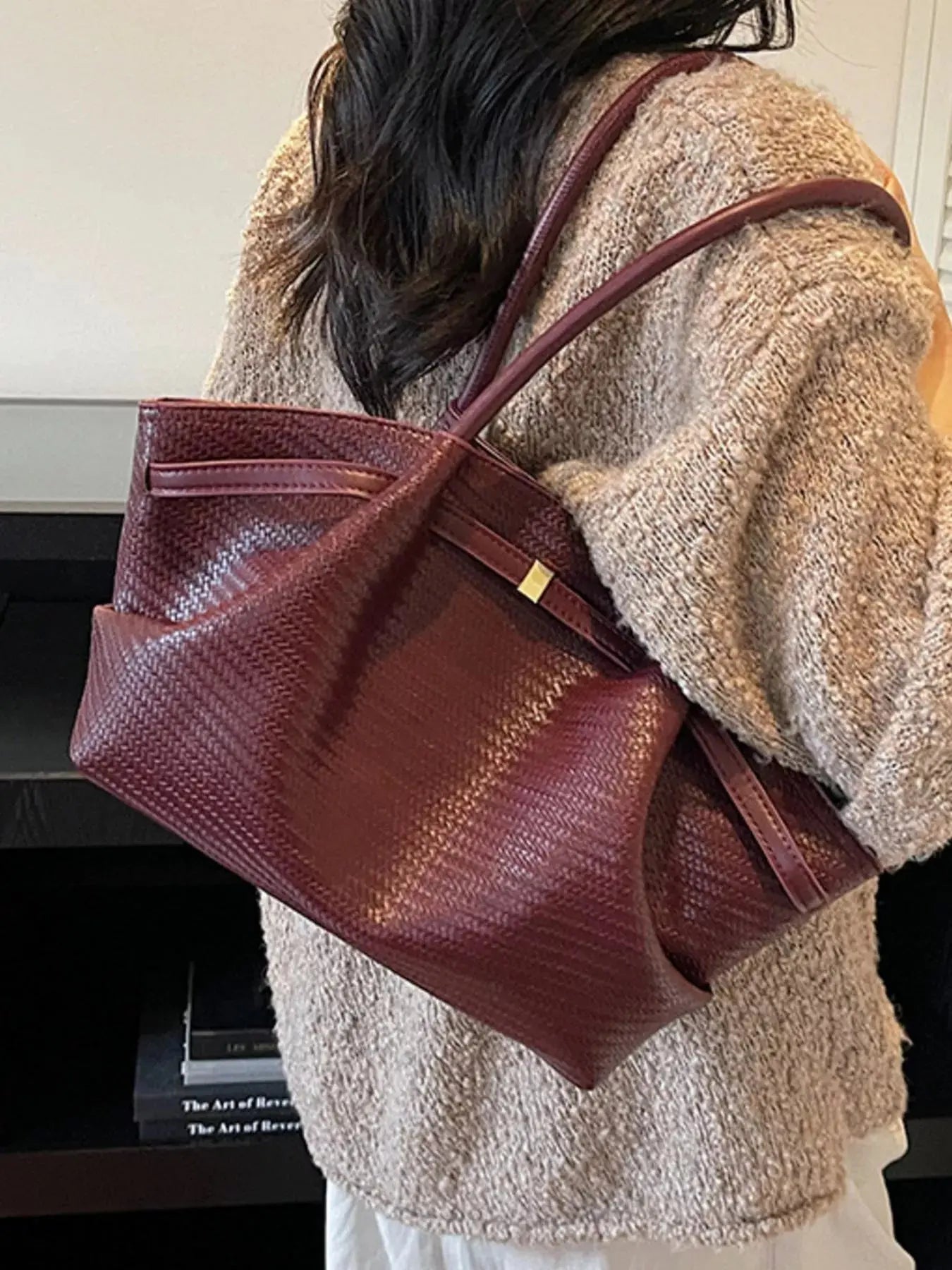 Texture Tote Bag Simply Love
