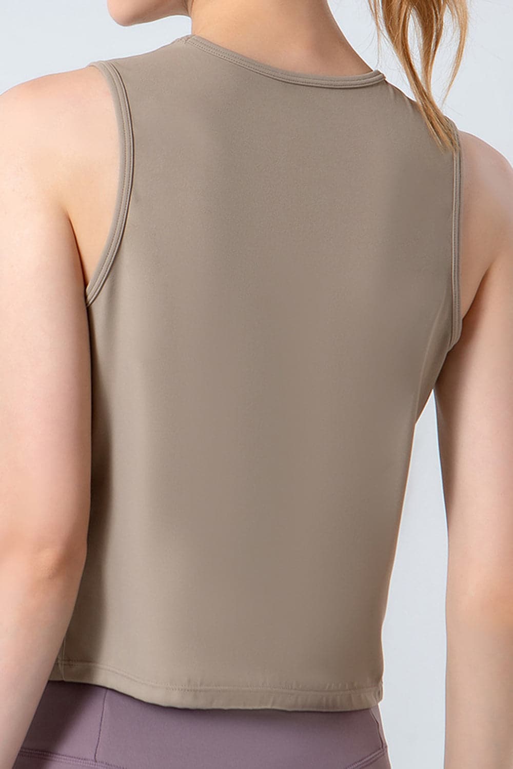 Round Neck Active Tank.