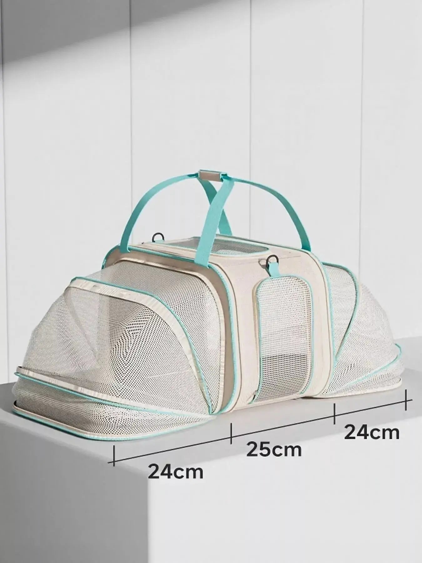 Rolling Pet Carrier with Telescopic Handle Simply Love