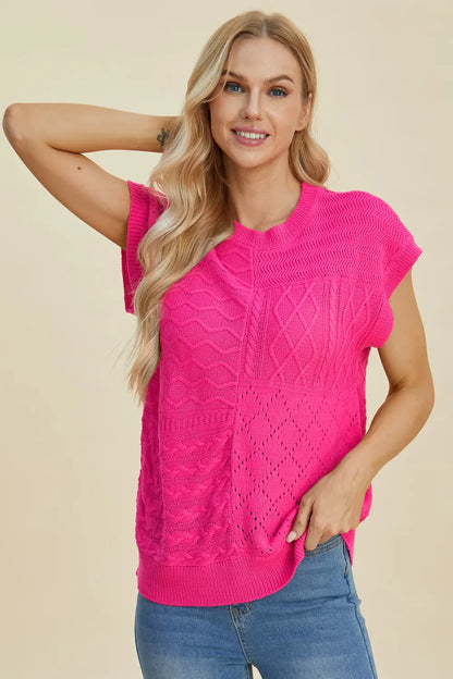 Double Take: Cozy Cable Knit Sweater