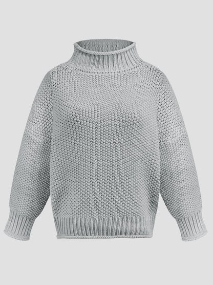 Turtleneck Long Sleeve Sweater.