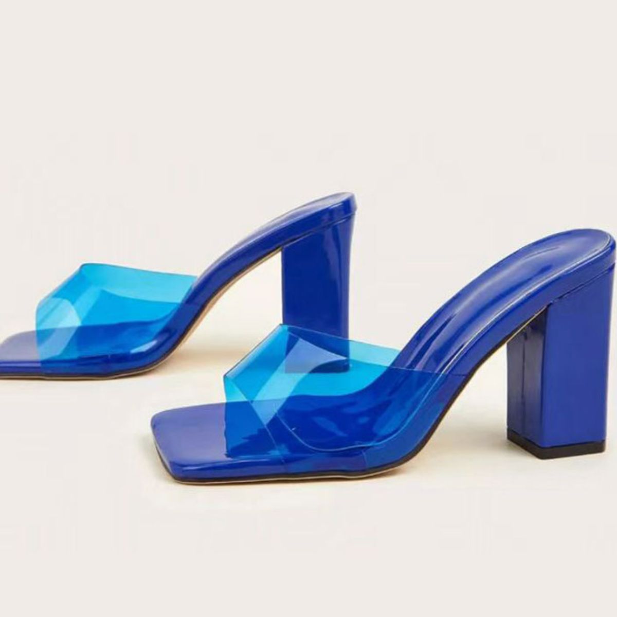 Max Luxe Square Toe Block Heels Coco’s Tee Boutique