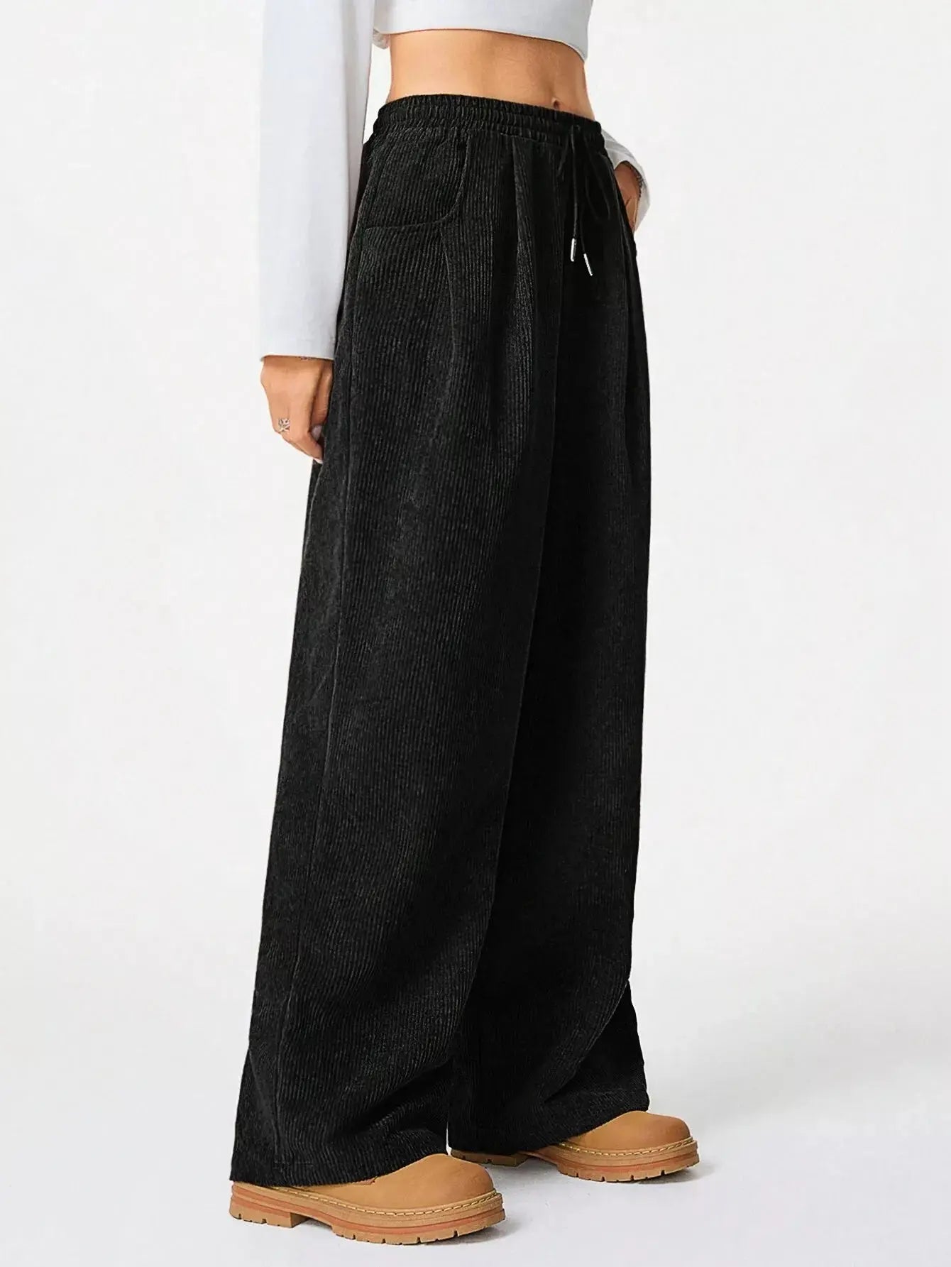 Corduroy Wide Leg Pants Simply Love