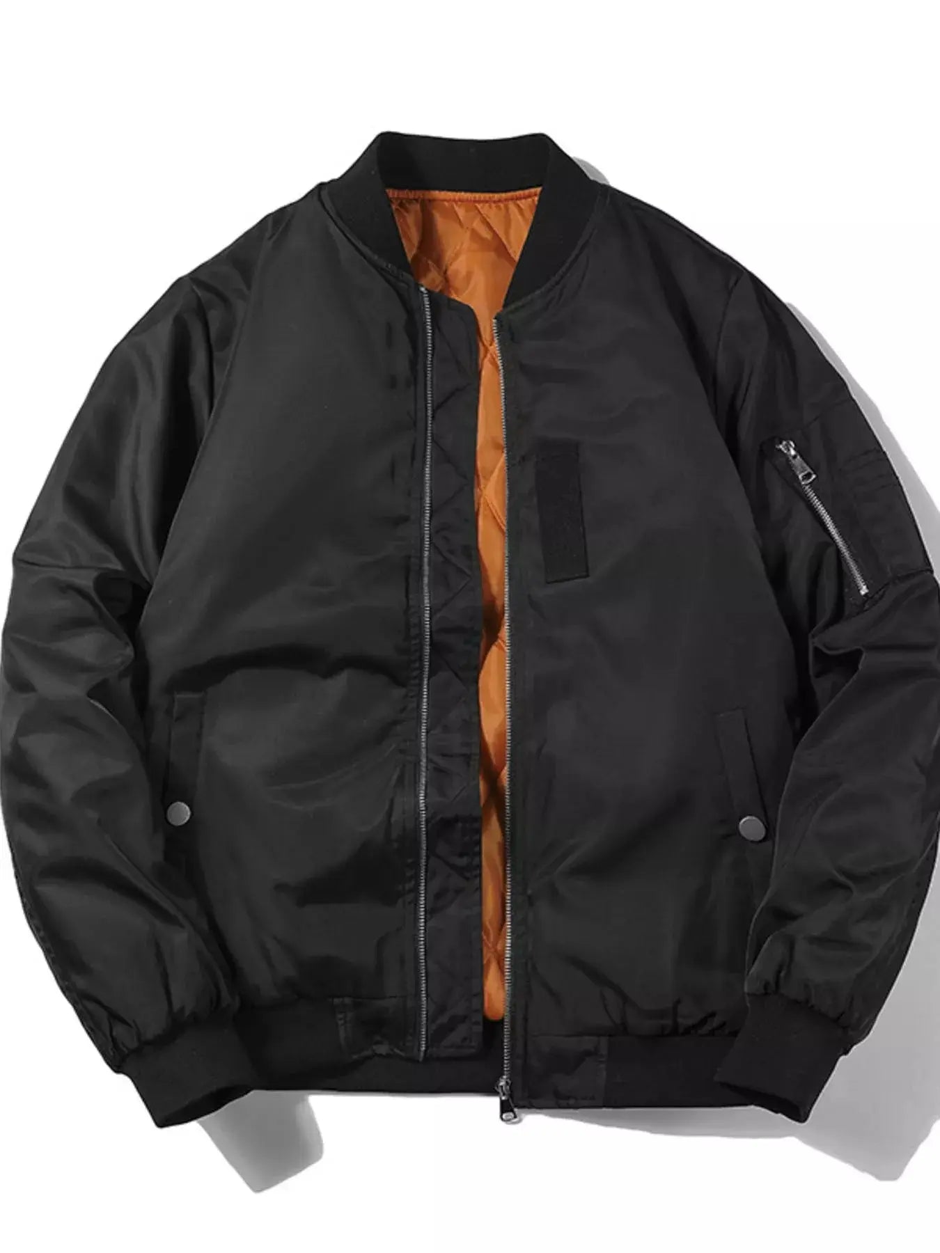 Men's Plus Size Lightweight Bomber Jacket Simply Love