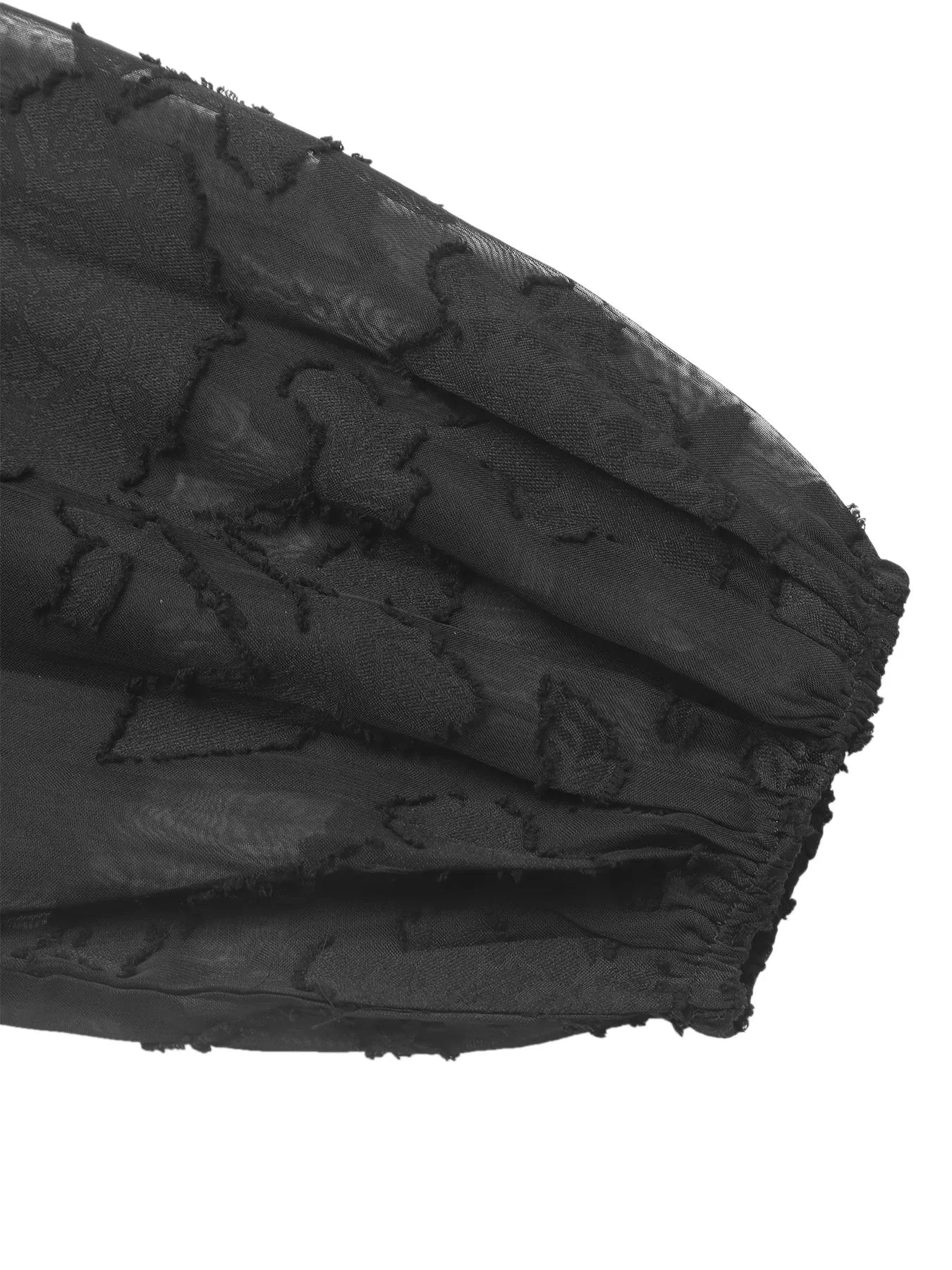 Button-Front Balloon Sleeve Mini Dress Coco’s Tee Boutique