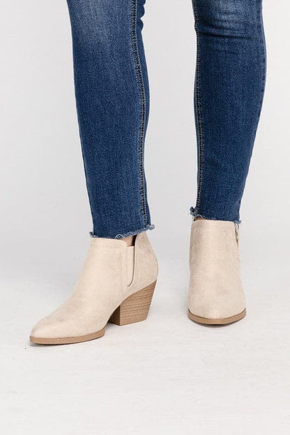 GWEN Suede Ankle Boots.