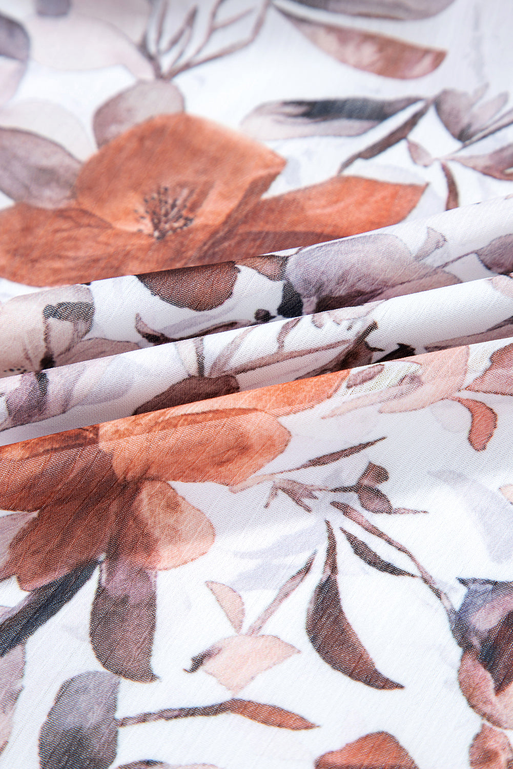 White Floral Print Sweetheart Neck Long Sleeve Mini Dress Dear-Lover Dropshipping