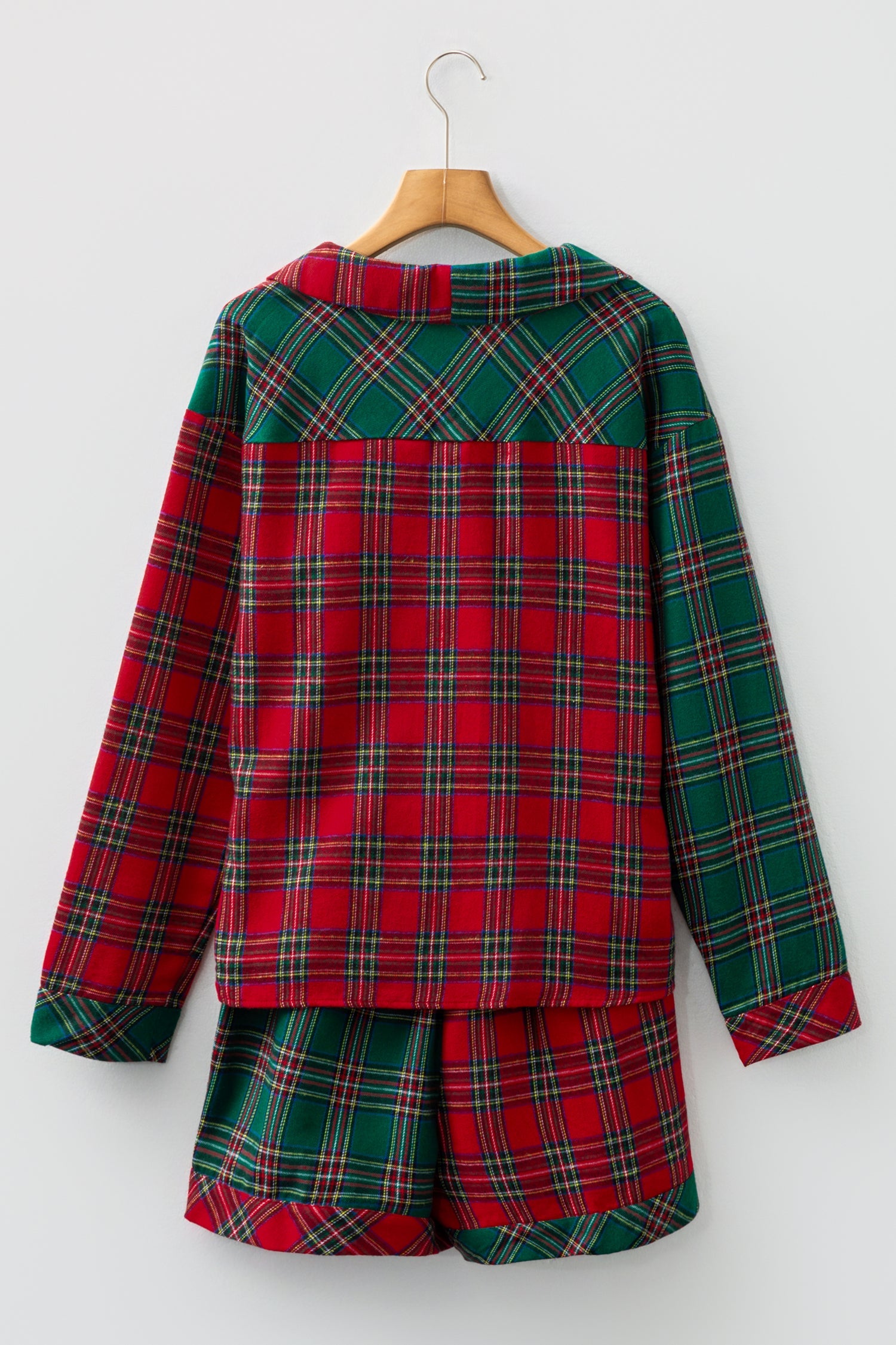 Dear-Lover Red Plaid Pajama Set Women's Christmas Long Sleeve Sleepwear Comfy Dear-Lover Dropshipping