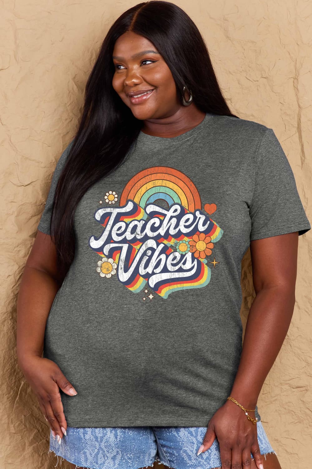 Simply Love Teacher Vibes Tee