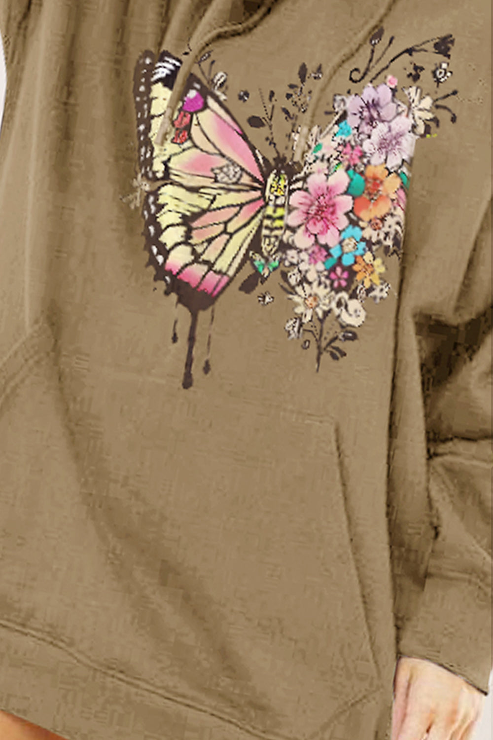 Simply Love Butterfly Hoodie