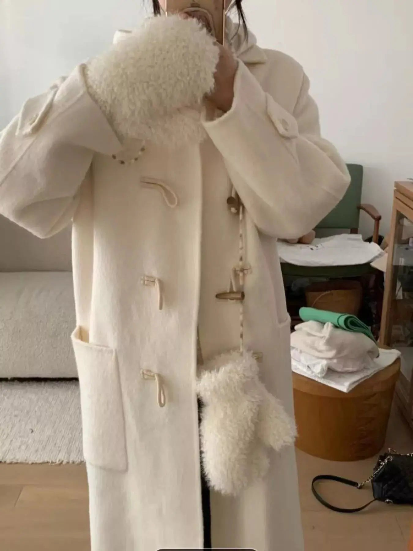 Fluffy Knit Mittens Gloves Simply Love