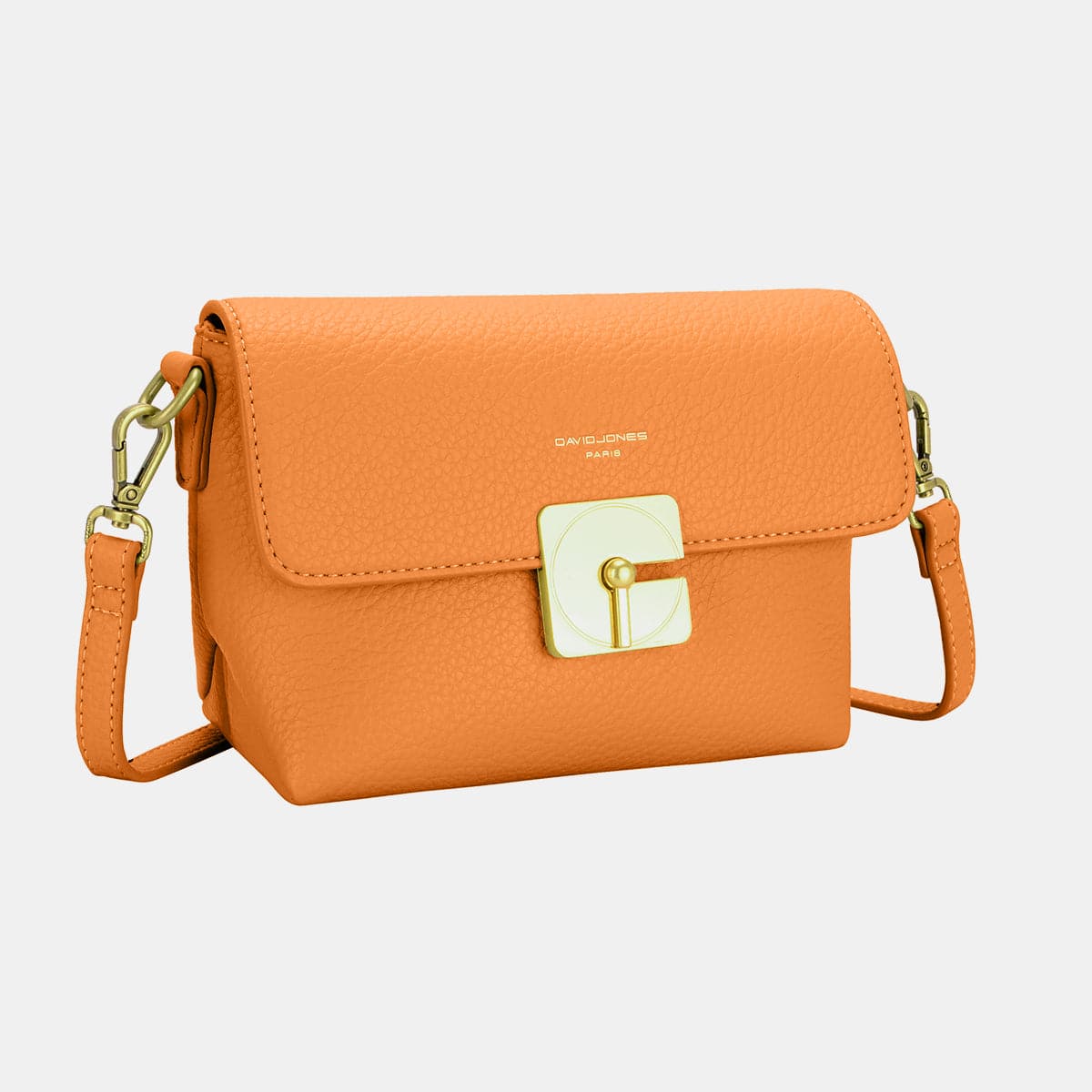 David Jones PU Leather Crossbody Bag.