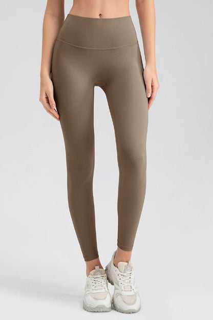 Wide Waistband Sport Leggings.