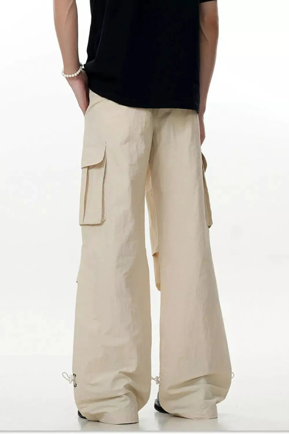 Men's Loose Fit Multi-Pocket Cargo Pants Simply Love
